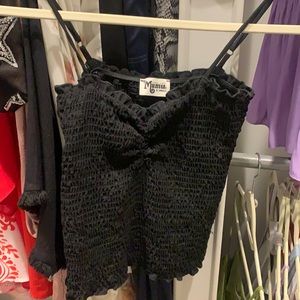 show me your mumu tight black cami. Xs